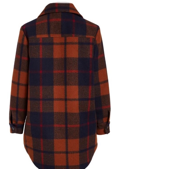 Treasure Bond Button Front Plaid Shirt 